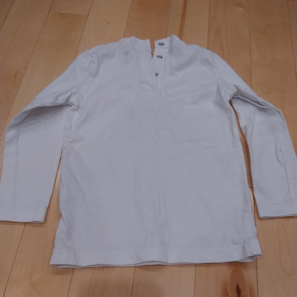 4/20$ 18m grain de ble Z white long sleeve shirt French - Picture 4 of 4